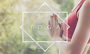 Yoga Activity Healthy Leisure Meditating Relax Concept