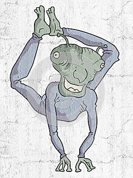 Yoga alien