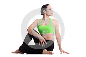 Yoga asana Ardha Matsyendrasana