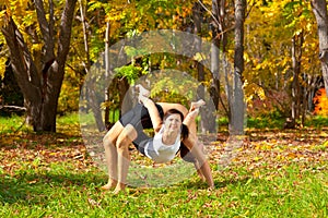 Yoga dhanurasana under urdhva dhanurasana pose