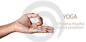 Yoga Dyana mudra