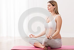 Yoga exercise in pregnancy