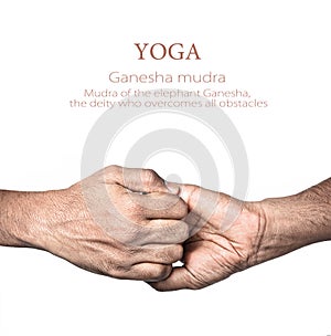 Yoga Ganesha mudra