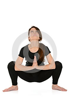 Yoga Garland Pose Malasana