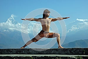 Yoga in Himalays