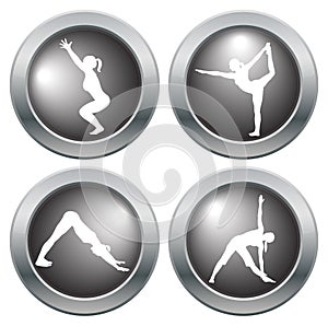 Yoga Icon Set 1