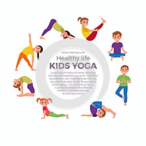 Yoga kids poses