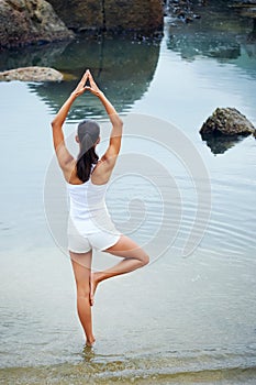 Yoga lifestyle woman