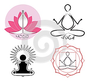 Yoga logo ideas photo