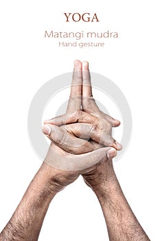 Yoga Matangi mudra