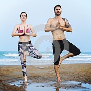 Yoga Meditation Concentration Peaceful Serene Relaxation Concept