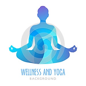 Yoga And Meditation Symbol - Icon