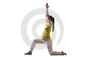 Yoga for moms-to-be, Virabhadrasana 1