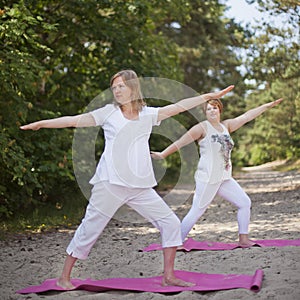 Yoga in nature