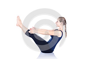 Yoga paripurna navasana pose