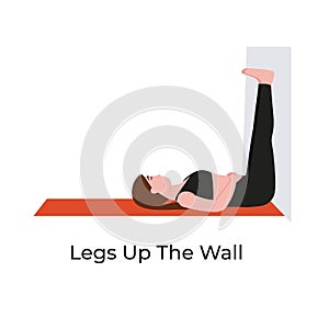 Yoga poses legs up the wall