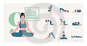 Yoga poses for migraines and headaches