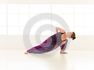 Yoga practice exercise indor