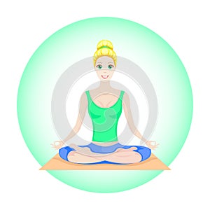 Yoga practice strengthens health and disciplines the body