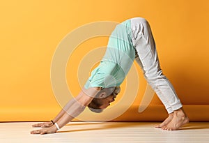Yoga series: Adho Mukha Svanasana, also called face down dog pose, dog down or dog up is an asana.