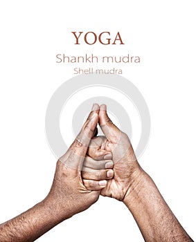 Yoga shankh mudra