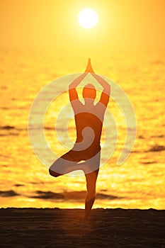 Yoga tree pose