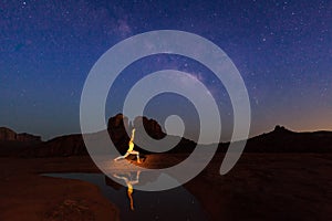 Yoga Under the Milky Way