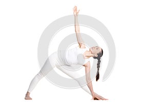 Yoga Utthita Trikonasana Pose