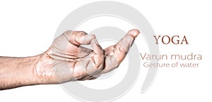 Yoga Varun mudra