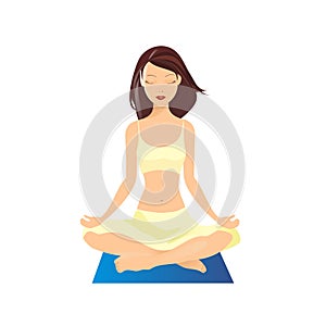 Yoga vector illustration