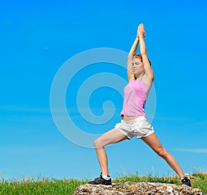 Yoga woman