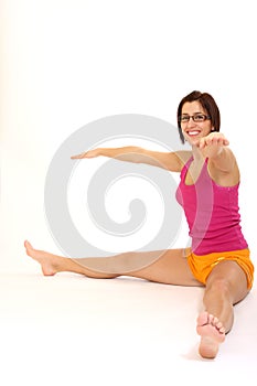 Yoga woman