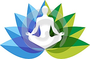 Yoga zen logo