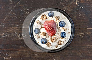 Yogurt with Berries and Muesli