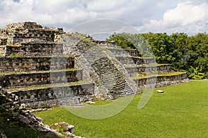 Yohualichan pyramids in cuetzalan puebla mexico VI