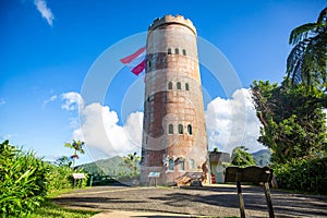 Yokahu Tower in El Yunque Puerto Rico scenic view