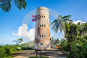 Yokahu Tower in El Yunque Puerto Rico scenic view