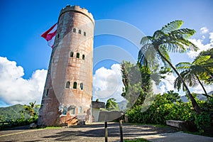 Yokahu Tower in El Yunque Puerto Rico scenic view photo