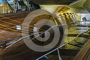 Yokohama International Passenger Terminal Interior Scene