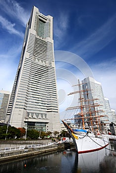 Yokohama, Japan Cityscape at Minato-mirai