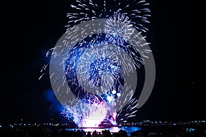 Yokohama Minato Mirai of fireworks Yokohama Festival 2019