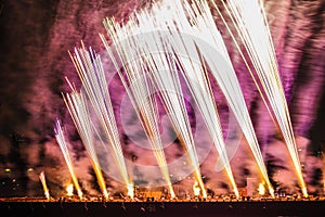 Yokohama Minato Mirai of fireworks Yokohama Festival 2019 photo