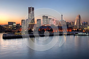 Yokohama skyline, Japan