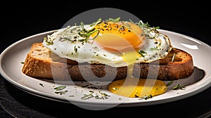 yolk sunny side up photo