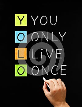 YOLO - You Only Live Once