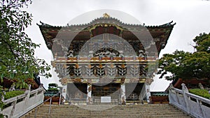 Yomeimon gate of Kosanji Temple in Japan
