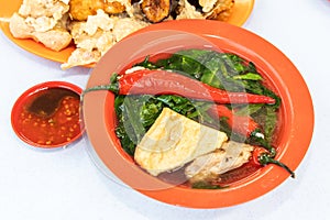 Yong Tau Fu, popular Hakka Chinese food in Malaysia