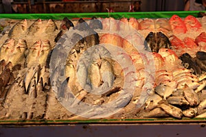 Yongan fish market situated at Yongan Fishing Harbor