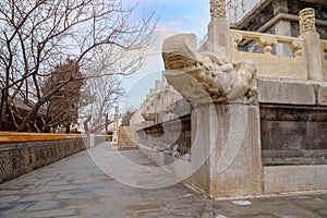 Yongan temple at Beihai PArk in Beijing, China