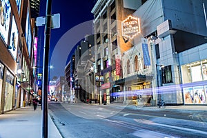 Yonge Street Elgin and Winter Garden Theatres